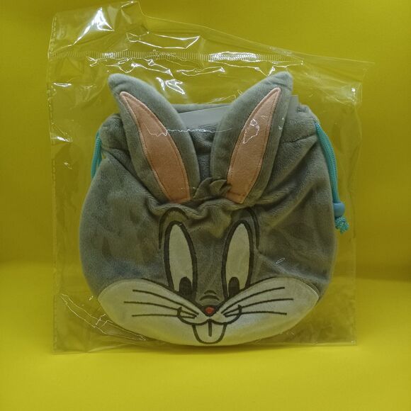 Bugs bunny, Looney tunes  drawstring fluffy bag / pouch - Picture 5 of 6